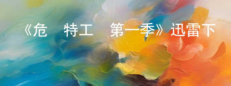 陳開智發布《危險特工隊第一季》迅雷下載/在線觀看-都市情感-美劇天堂
